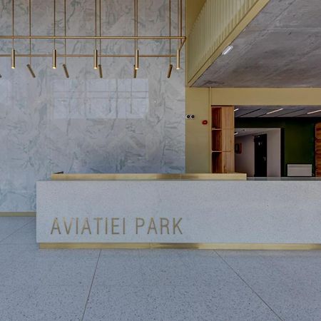Brooklyn Studio - Aviatiei Park - Netflix - Parking Bucharest Luaran gambar