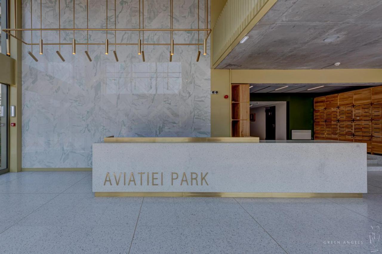 Brooklyn Studio - Aviatiei Park - Netflix - Parking Bucharest Luaran gambar